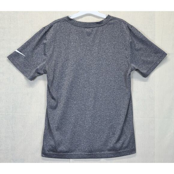 Nike 3 Brand Dri-Fit T-shirt Youth Large Gray Yellow - Picture 10 of 16